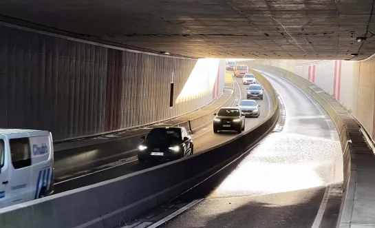 Pallietertunnel Lier onder water