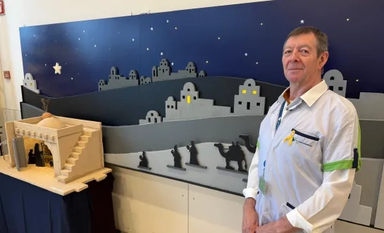 kerststal Heilig Hartziekenhuis Mol