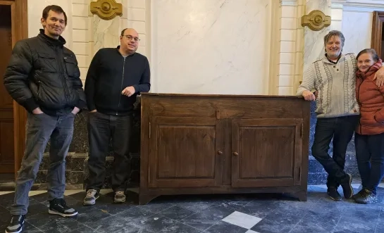 kast klooster na 200 jaar terug in kapel