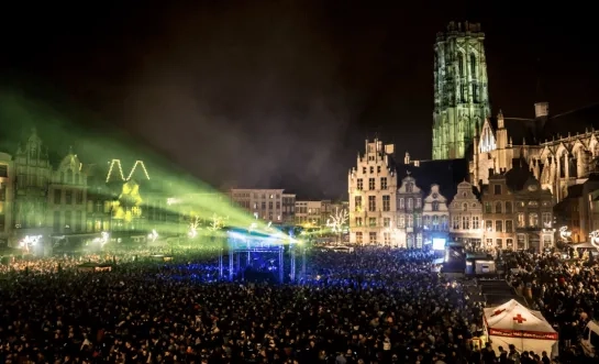 oudjaar foto stad Mechelen