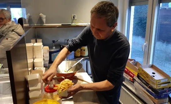 friet frit de jakke Olen
