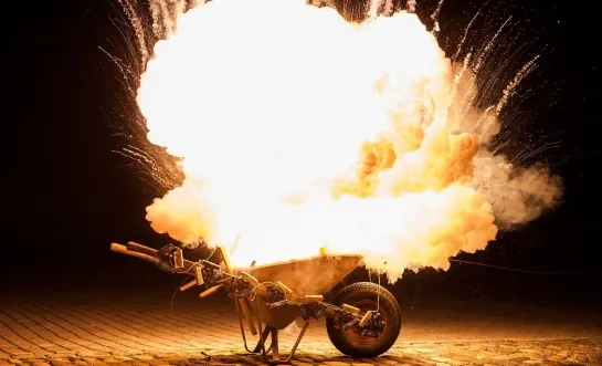 steekvlam vuurwerk