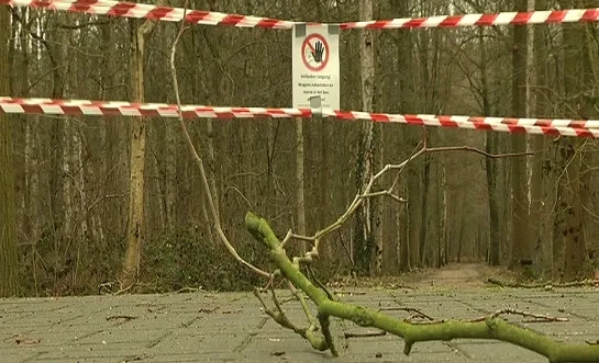 bos afgesloten 