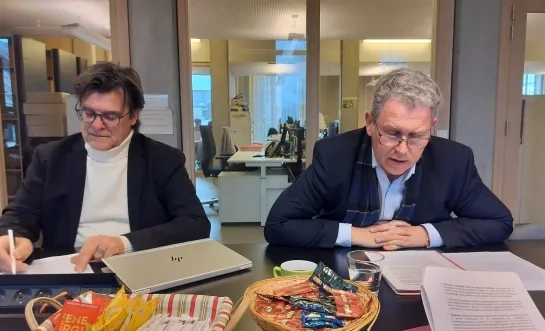 Eddy Bevers en Mark De Laet Willebroek