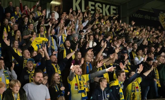 Supporters van Westerlo.