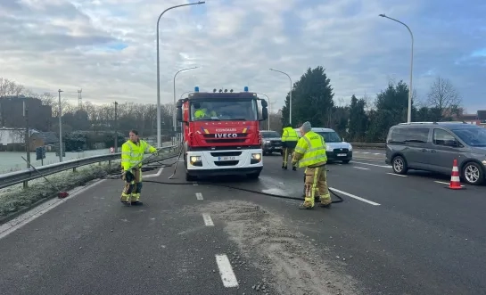 beton ring Herentals rijbaan brandweer