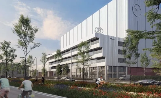 Centrale Werkplaats logistiek centrum NMBS Mechelen