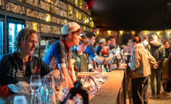 winterbar Puurs-Sint-Amands Park Fort van Liezele pop-upbar