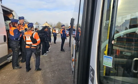 drugs bus Tilburg Turnhout