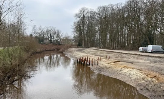 Heraanleg oevers Vrouwvliet Mechelen