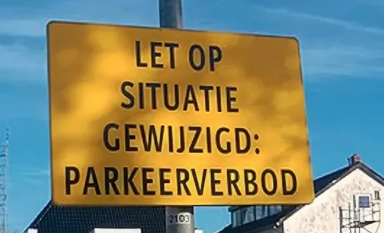 parkeerverbod Herentals