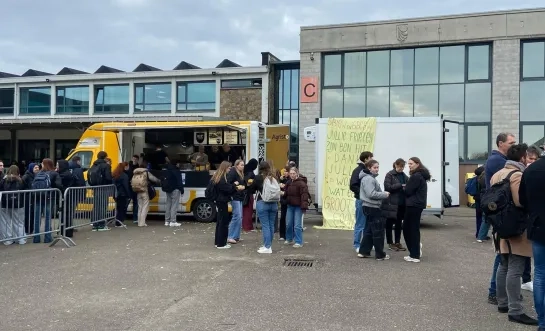 Frietjes voor leerlingen Sila Westerlo