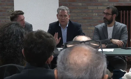 RTV archief - Iedereen2830 - Marc De Laet en onafhankelijk raadslid Karim Hassoun     