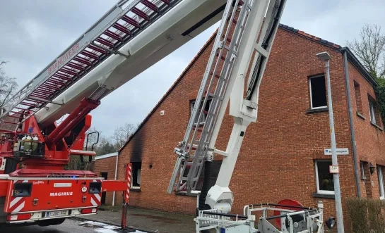 uitslaande woningbrand Voorteinde Westerlo