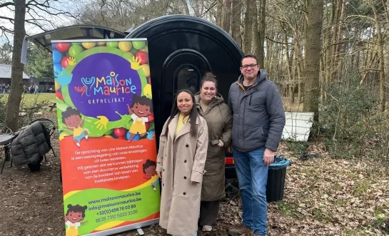 Maison Maurice, wandelen voor kinderen in Congo