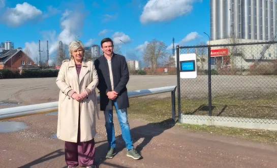 vrachtwagenparking gemeente Laakdal.