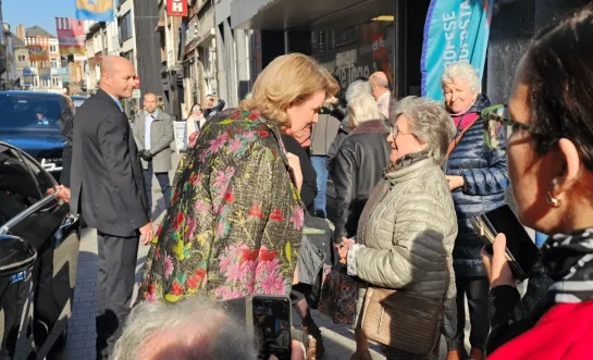 Koningspaar op bezoek Mechelen