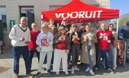 Vooruit op zaterdagmarkt in Geel