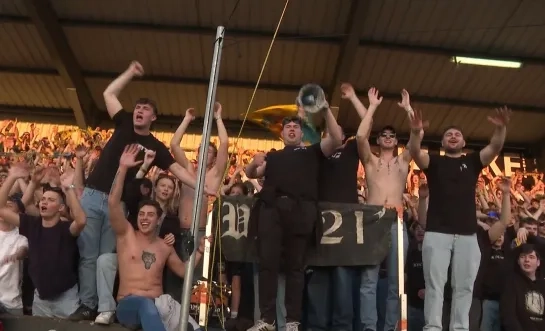 De supporters van Westerlo hebben reden tot vieren