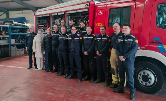 Nieuwe autopomp Brandweer Lille