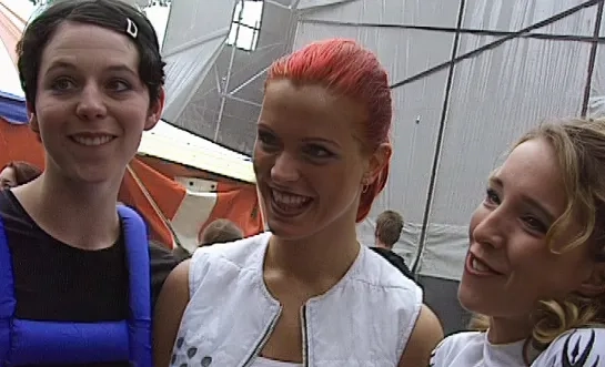 K3 Kristel Verbeke Karen Damen Kathleen Aerts Pennenzakkenrock 1999