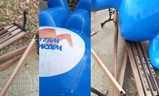 vandalisme putte