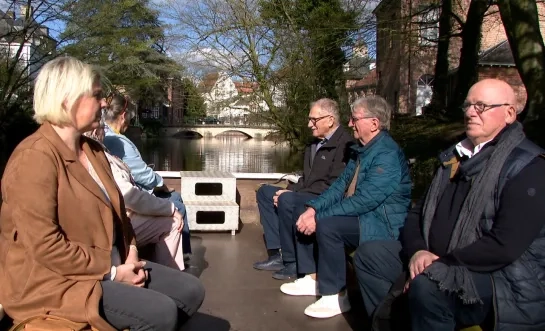 moedige bootvissers paling toerisme Lier