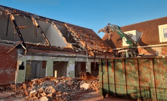 afbraak gebouwen Witgoor