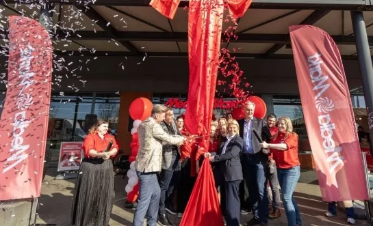 De opening van de Mediamarkt in Olen