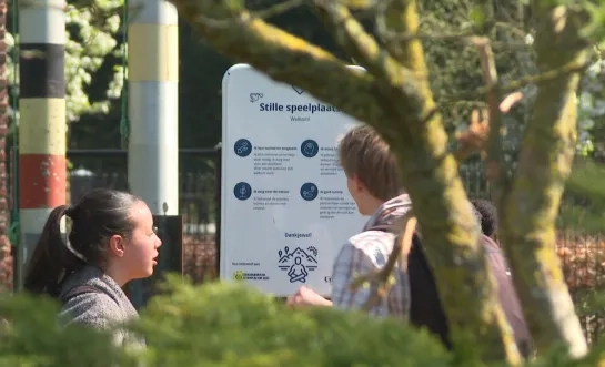 Stille speelplaats in Geel
