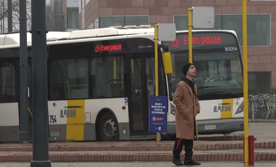 bus station Mechelen De Lijn 