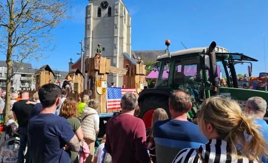 praalwagen De Ware Eendracht Schriek carnaval
