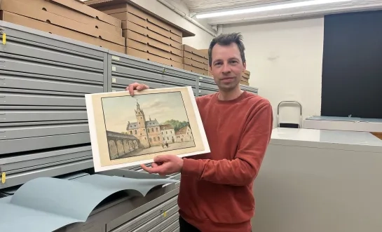aquarel collectie stadsarchief Mechelen