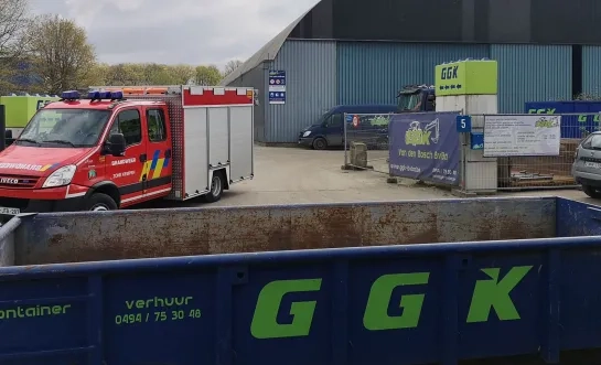 Arbeidsongeval bij GGK Van den Bosch Hulshout