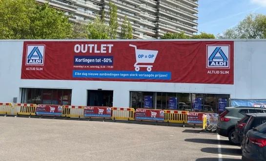 Aldi opent outlet in Mechelen