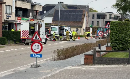 Gaslek in Eindhout-Laakdal