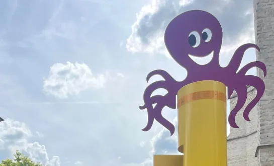 slagboom octopus schoolstraat Mechelen
