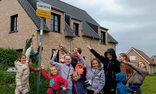 Slagmolenstraat Tielen is leukste speelstraat 2025 in Kasterlee