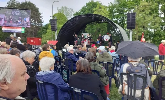 Herdenking 80 jaar bevrijding in Fort van Breendonk 