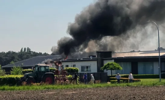 Brand tuinhuis Looiend Retie
