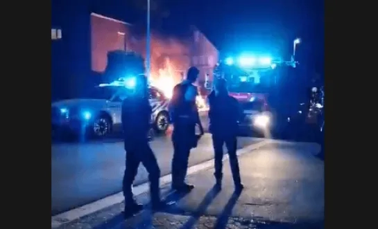 verdachte autobrand Dessel