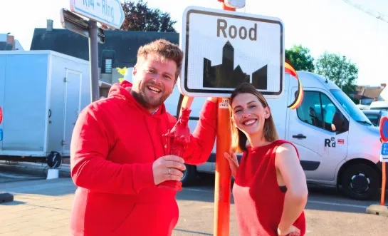stad geel even rood