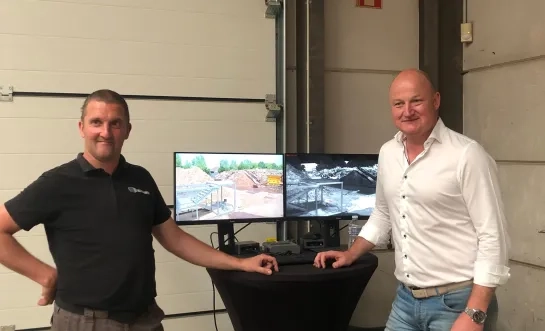 Recyclagebedrijf Heist JMC Putte brandalarm