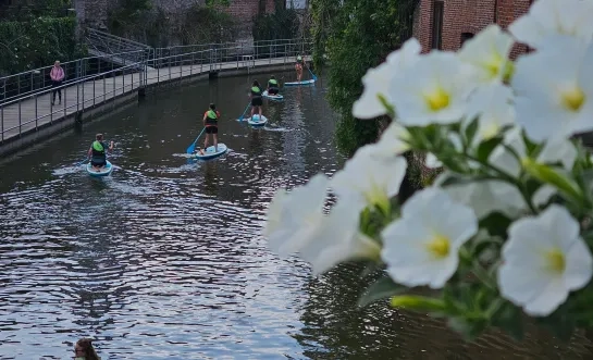 Suppen op de Dijle in Mechelen