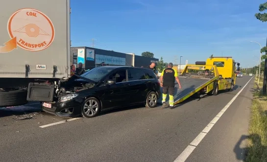 ongeval Grobbendonk Herentalsesteenweg