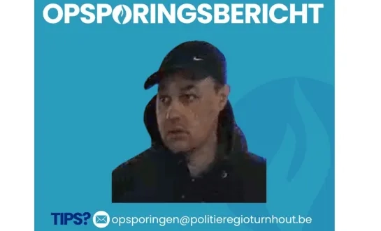 opsporing onderzoek politie Regio Turnhout