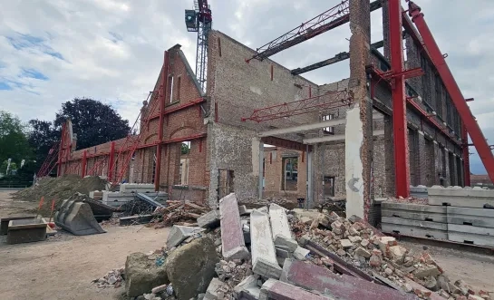 Werk Nieuw Administratief Centrum Berlaar