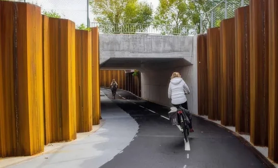 Fietstunnel Kleinhoefpad Geel Larum