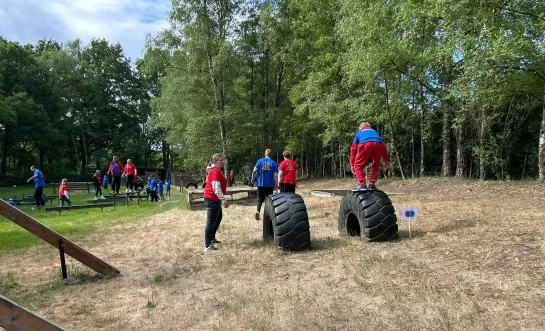 Avalympics Obstacle run Geel