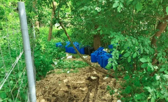 vaatjes gedumpt